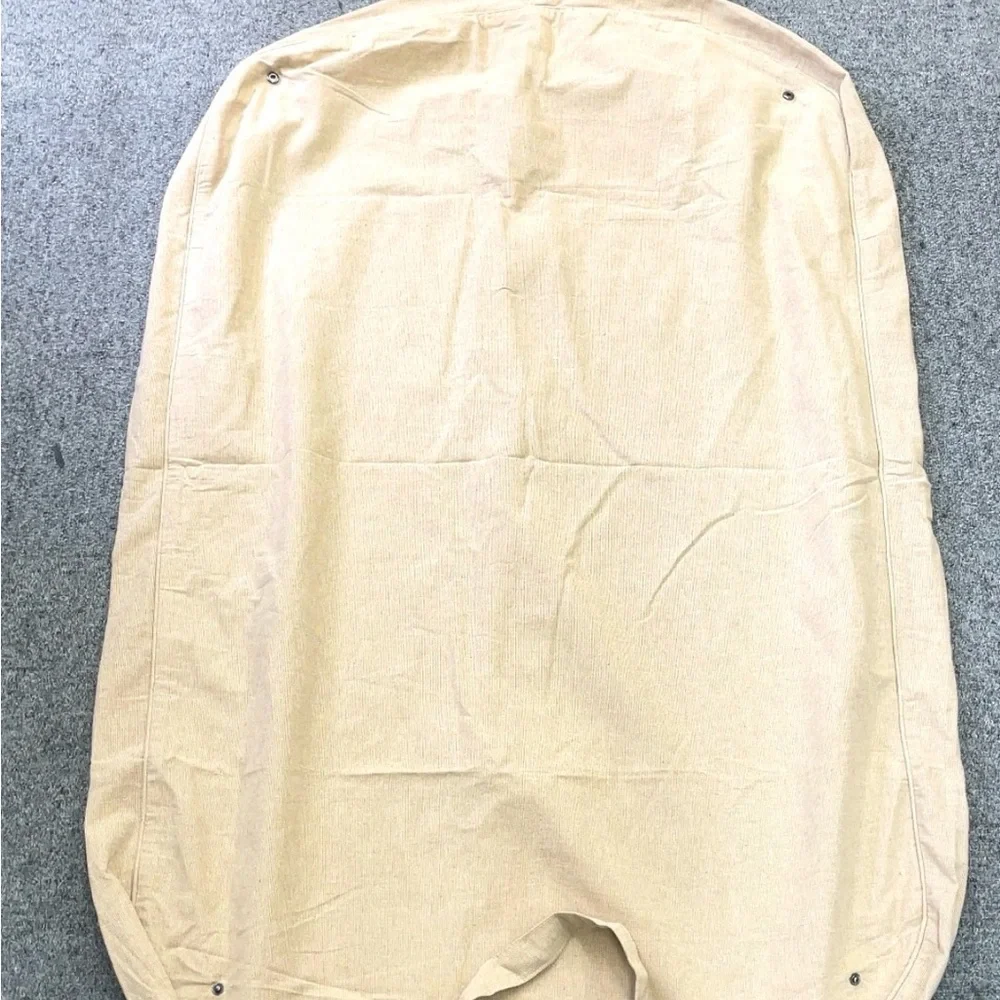 Vintage Gucci Garment Bag Set Of 3 Beige Cotton  Travel Suit Cover
